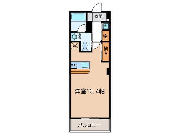 グレンパ－ク中島の物件間取画像